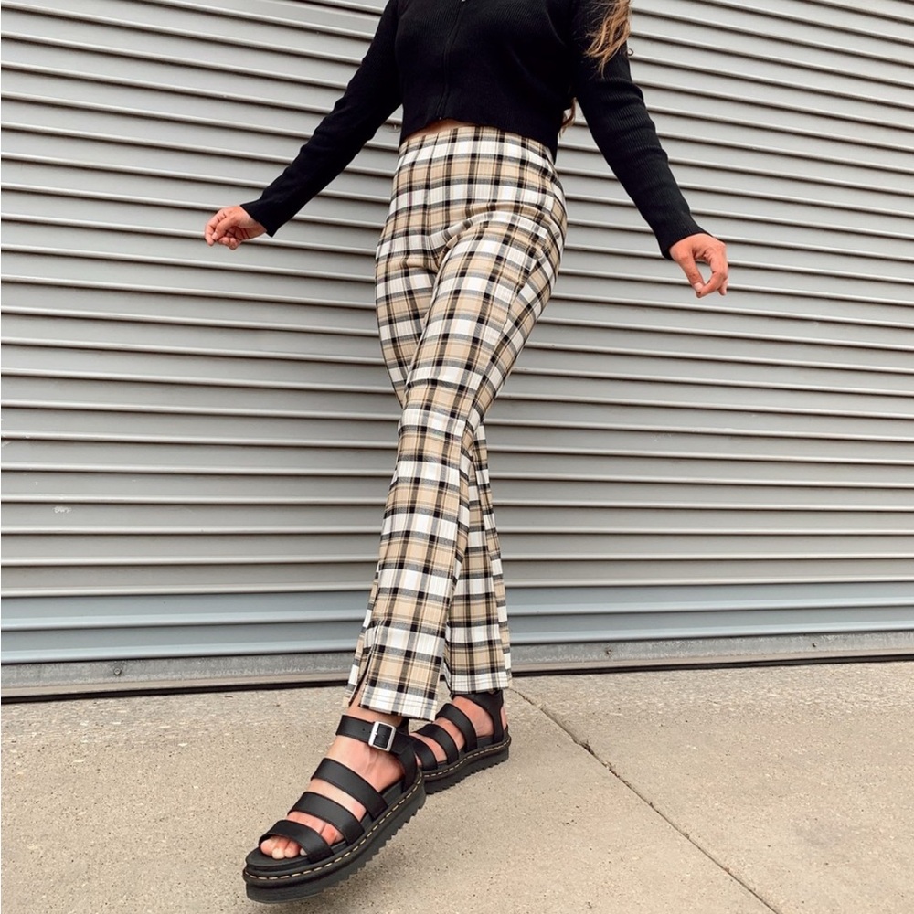Plaid Pants